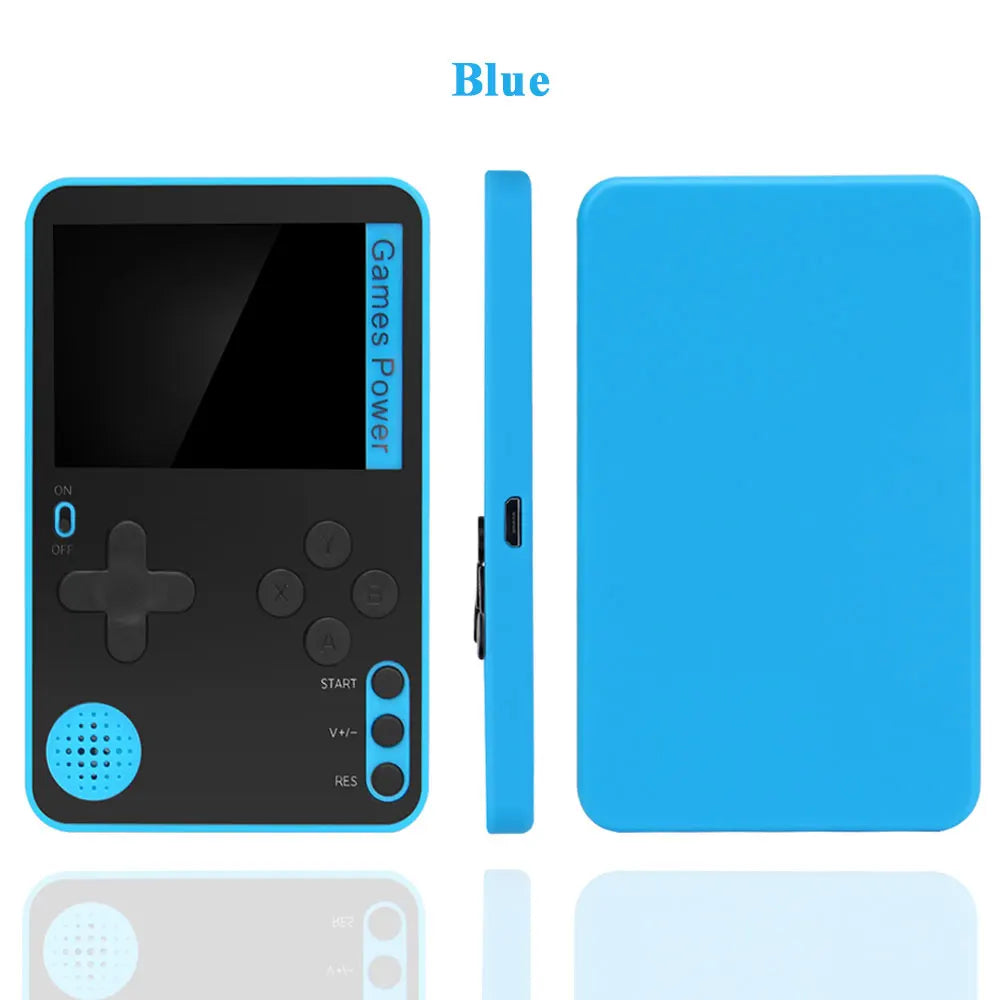 K10 Ultra-Thin Retro Game Console 2.4 Inch with 500 Classic Games