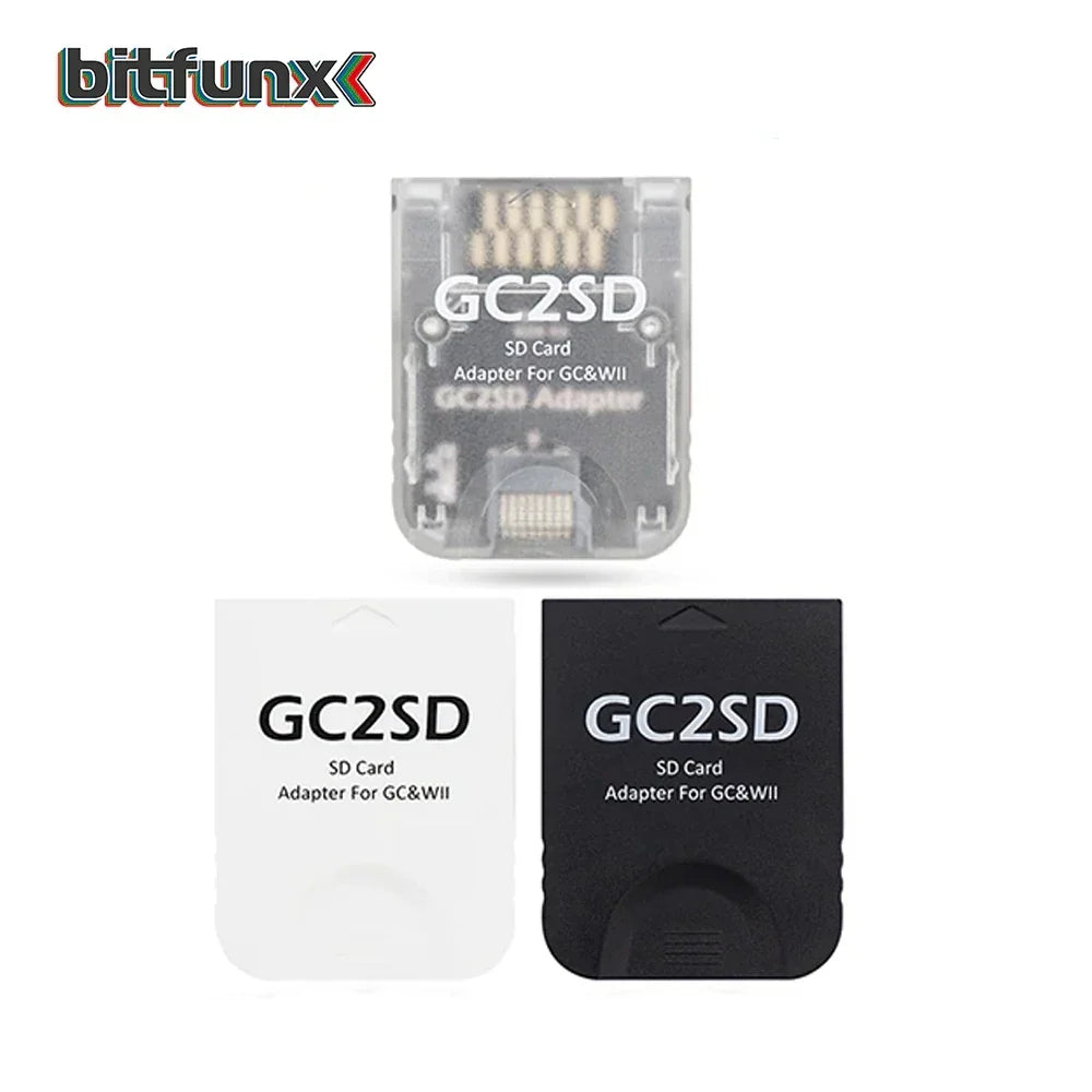 Bitfunx GC2SD Micro SD Card Adapter for GameCube and Wii