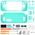 Steam Deck LCD eXtremeRate Clear Replacement Shell Set