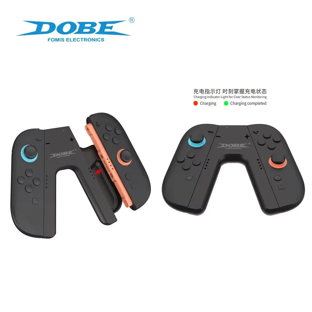 Switch 2 Charger Grip Bracket for NS 2 Joystick Controller Grip Handle Portable Charging Station for Switch 2 Gaming Accessories