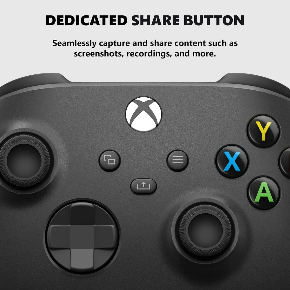 Microsoft Xbox Wireless Controller Carbon Black, Xbox & PC