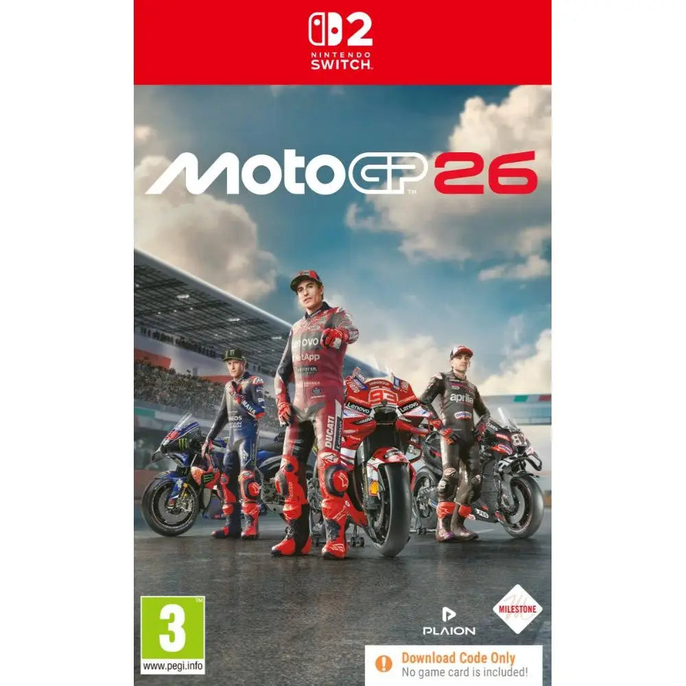 MotoGP 26 for Nintendo Switch 2, Digital Key, Italian Audio and Text