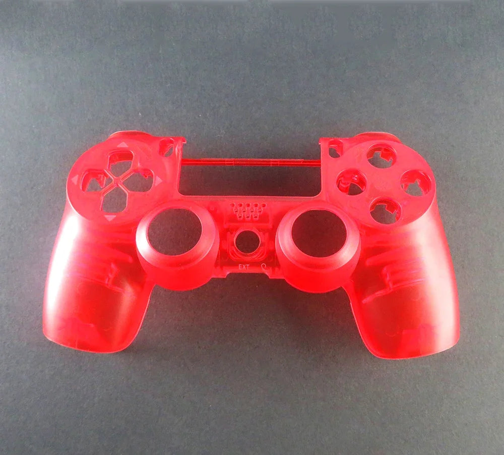 1pcs For Playstation 4 PRO JDM 040 JDS 040 Transparent PS4 Controller JDS-040 Faceplate Front Shell Upper Cover Case