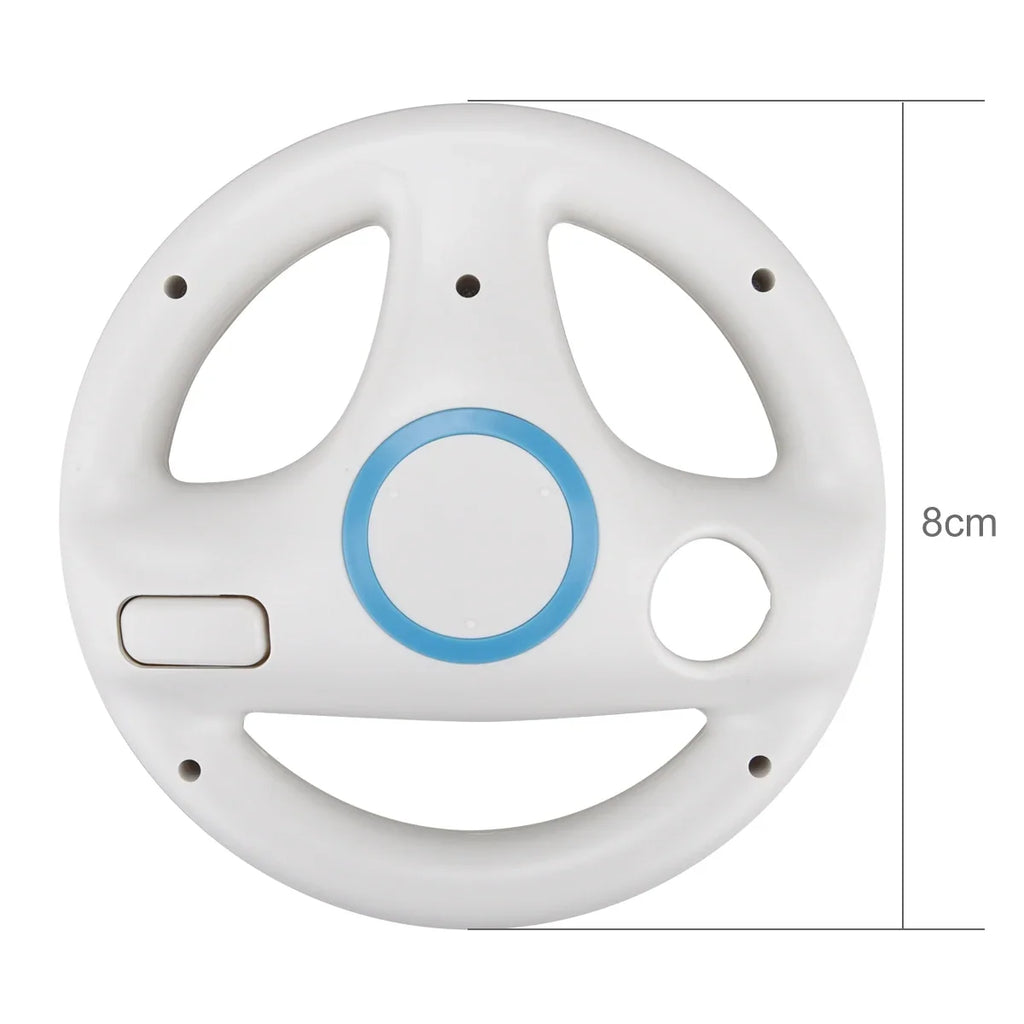 Racing Steering Wheel Attachment for Wii Remote, 1 Pair