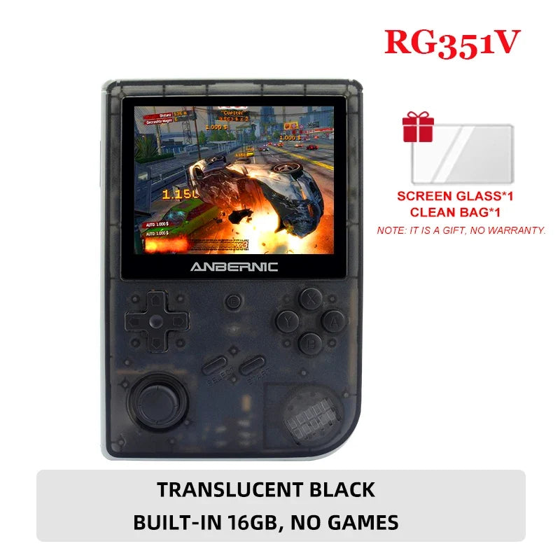 Anbernic RG351V Retro Handheld, 3.5-Inch IPS, Up to 2500 Games