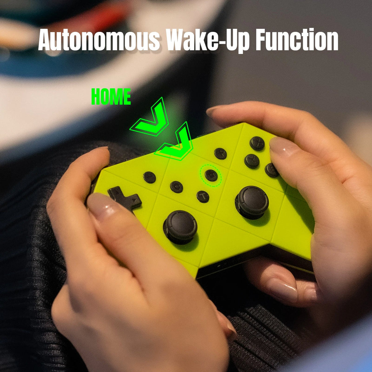 PB Tails CHOC Bluetooth Gamepad for Switch OLED, Dual Vibration