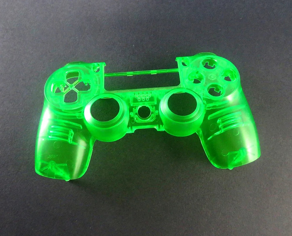 1pcs For Playstation 4 PRO JDM 040 JDS 040 Transparent PS4 Controller JDS-040 Faceplate Front Shell Upper Cover Case