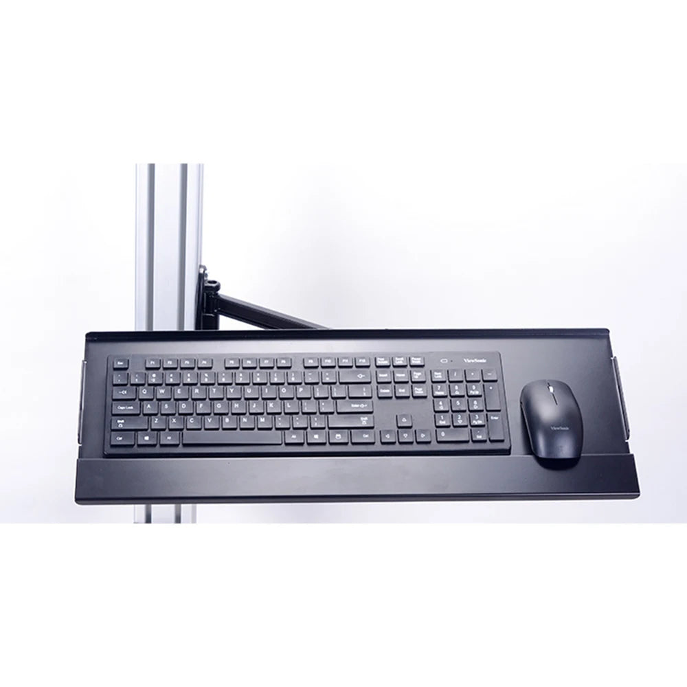 Aluminum Rotary Keyboard and Mouse Tray for Sim Racing