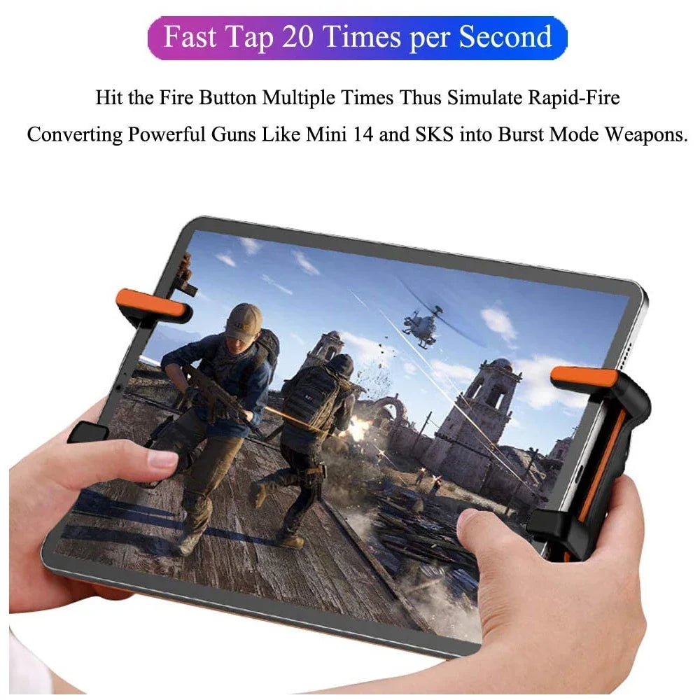 Mobile Phone PUBG Trigger Gamepad with Capacitive L1R1 Aim Button