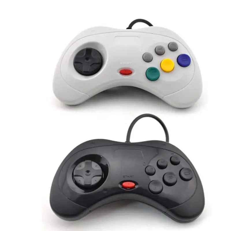USB Wired Controller For Segas Saturn Gamepad JoyPad For SEGAs Saturn System Joystick