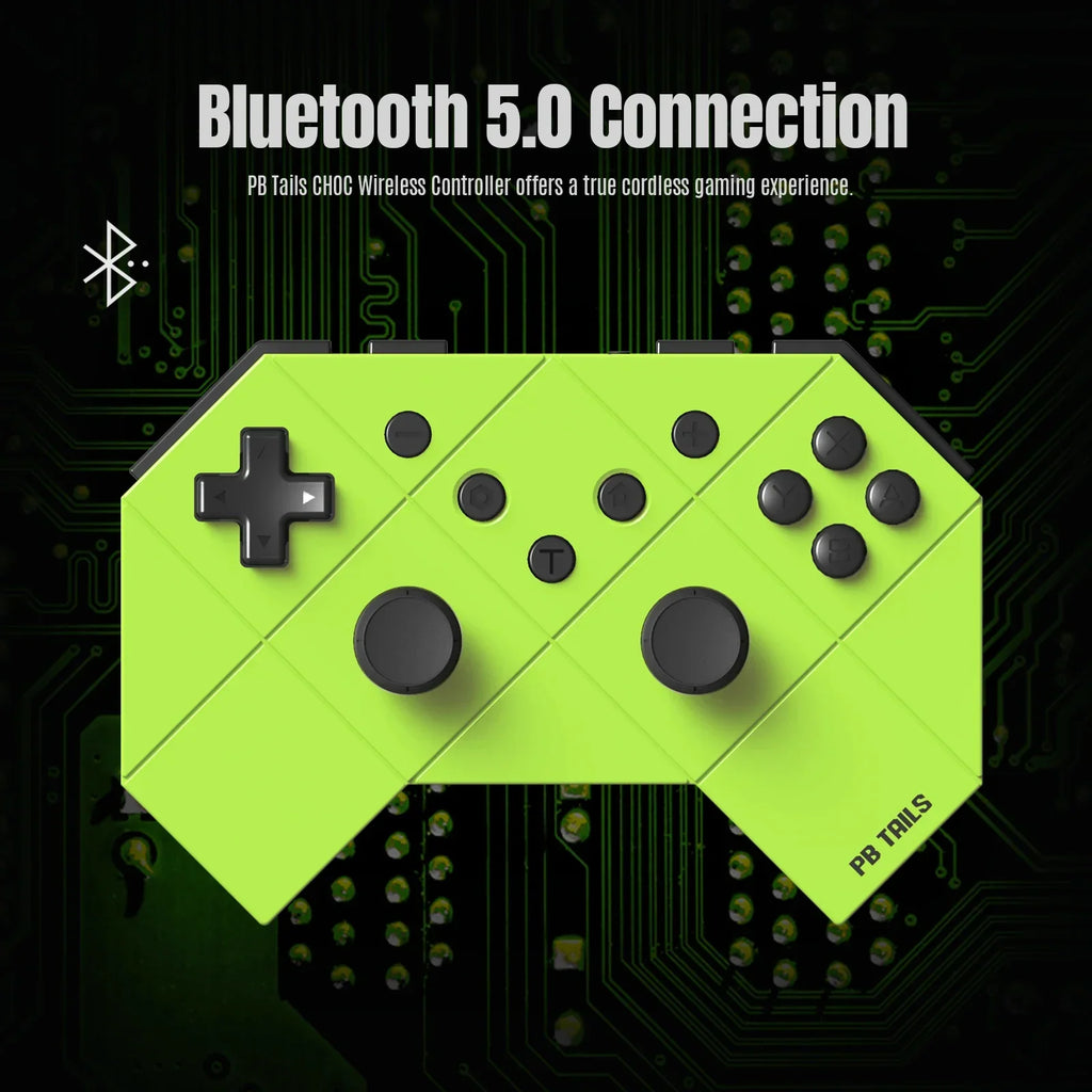 PB Tails CHOC Bluetooth Gamepad for Switch OLED, Dual Vibration