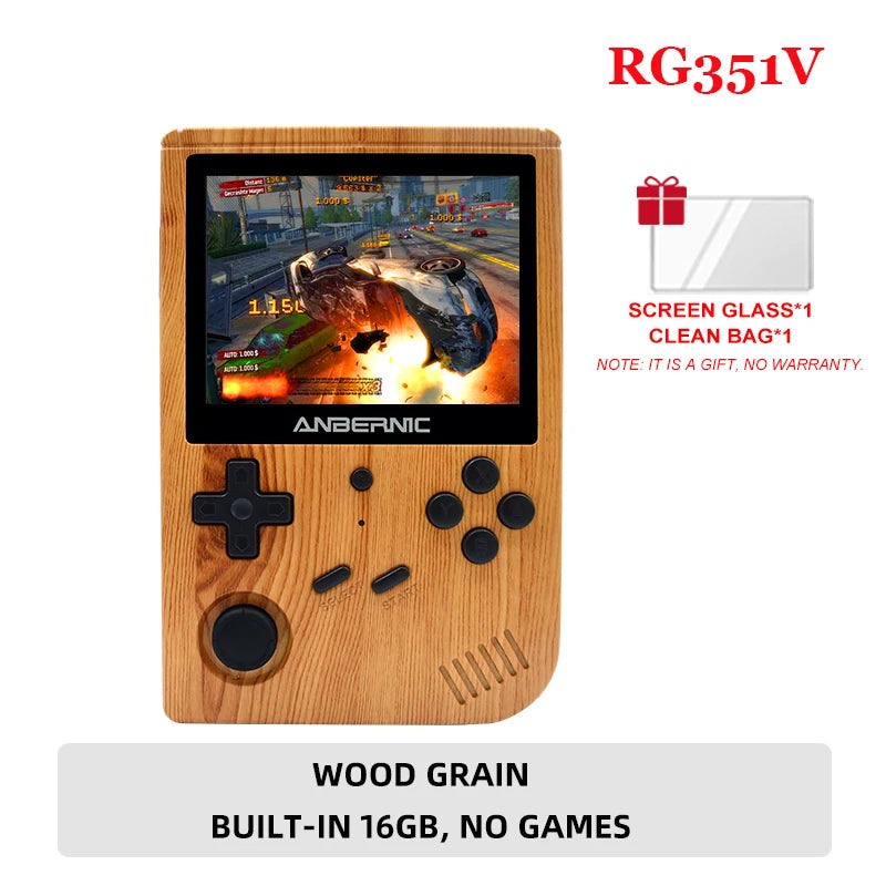 Anbernic RG351V Retro Handheld, 3.5-Inch IPS, Up to 2500 Games