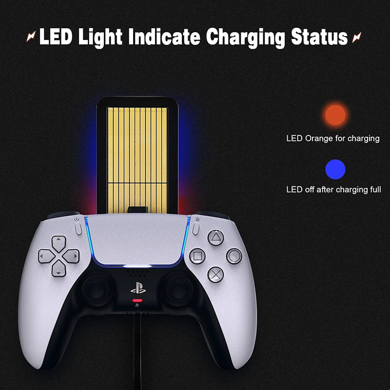 GuliKit KK3 Dual Controller Charging Dock for PS5, Switch Pro