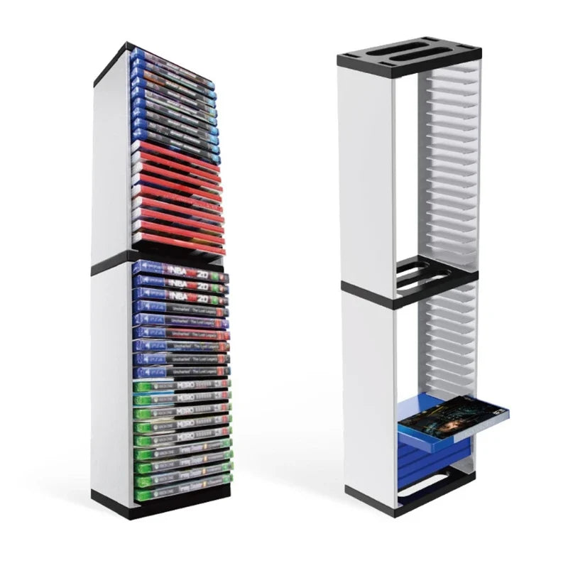 36 Game Disc Storage Tower for PS5 PS4 Xbox One Switch