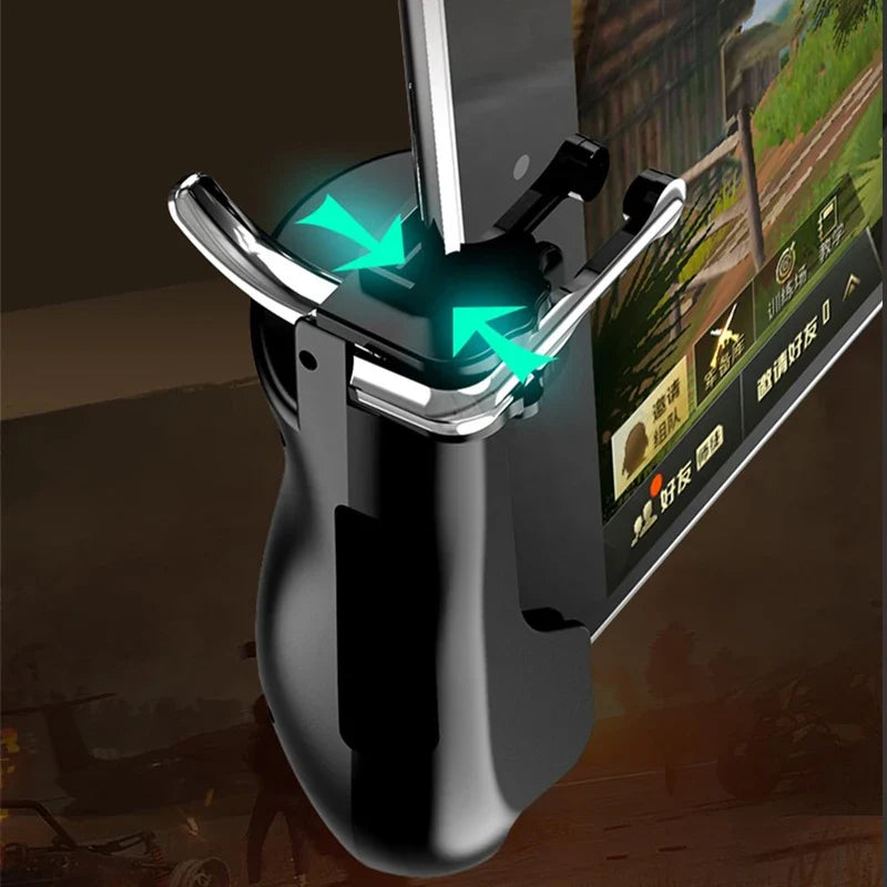 Mobile Phone & Tablet L1R1 Trigger Gamepad for iPad, PUBG & COD