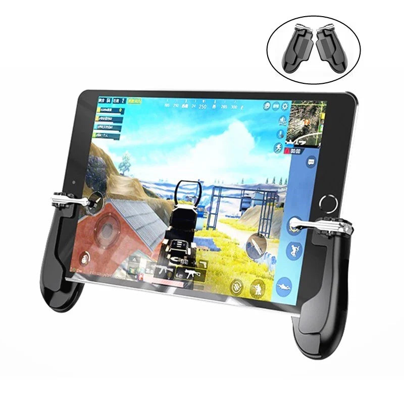 Mobile Phone & Tablet L1R1 Trigger Gamepad for iPad, PUBG & COD
