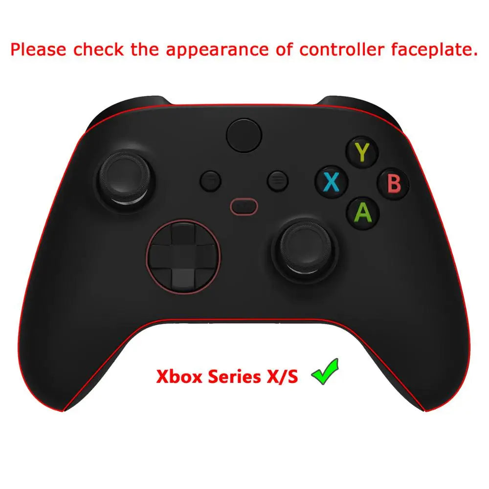 eXtremeRate Transparent Full Shell for Xbox Series X/S Controller