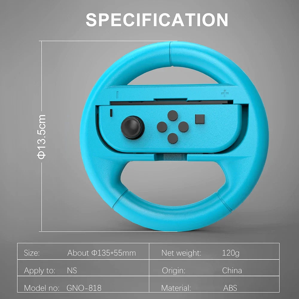 Switch OLED Racing Steering Wheel Grip, 2pcs/Set SL SR