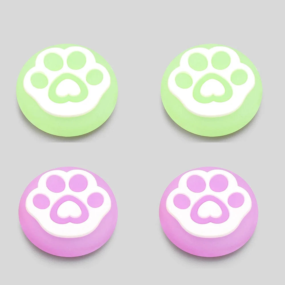 KomoKe Luminous Thumb Grip Caps for PS5, PS4, Xbox, Switch Pro