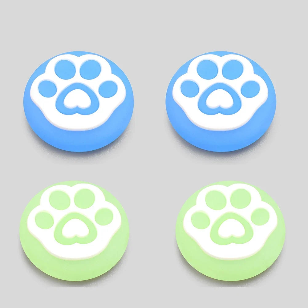 KomoKe Luminous Thumb Grip Caps for PS5, PS4, Xbox, Switch Pro