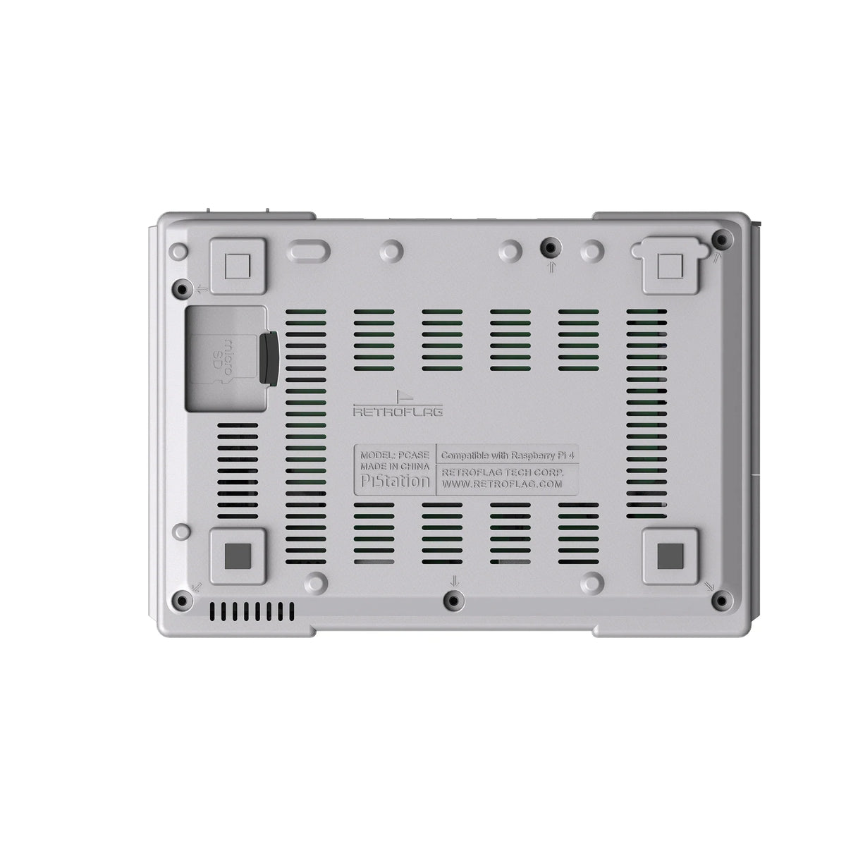 Retroflag PiStation Case Retroflag PSPi Case with Cooling Fan Heatsinks for Raspberry Pi 4 ModelB