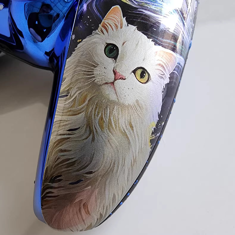 Sony PS5 Controller with Hall TMR Joystick, Van Gogh's Cat