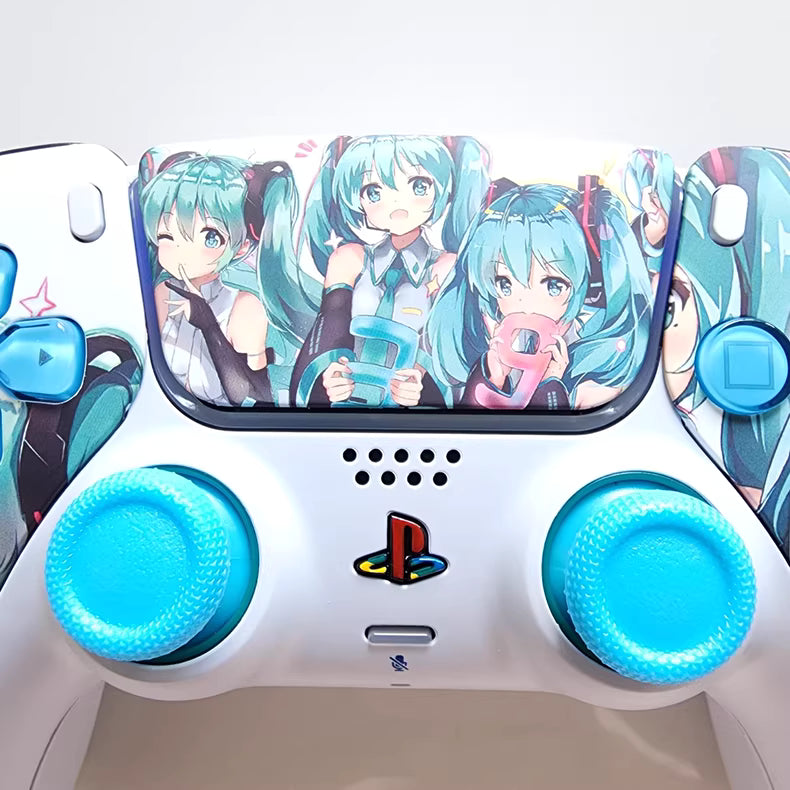 Sony PS5 Controller with Hall TMR Joysticks, Hatsune Miku Edition