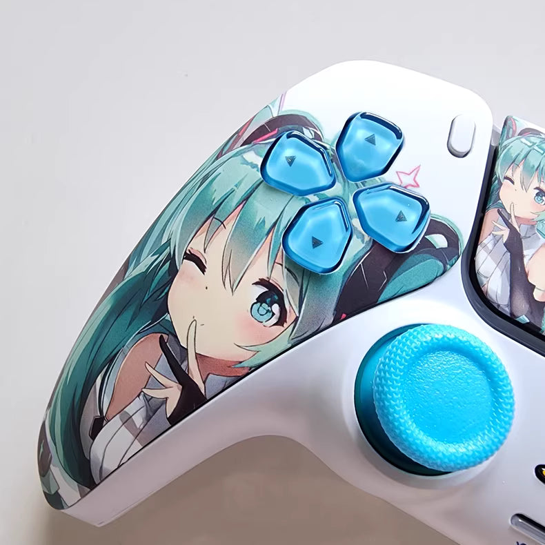 Sony PS5 Controller with Hall TMR Joysticks, Hatsune Miku Edition