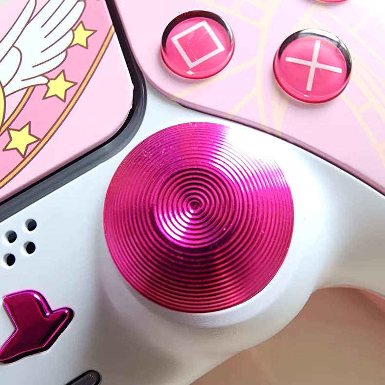 Sony PS5 Controller with Hall TMR Joysticks, Sakura Star Edition