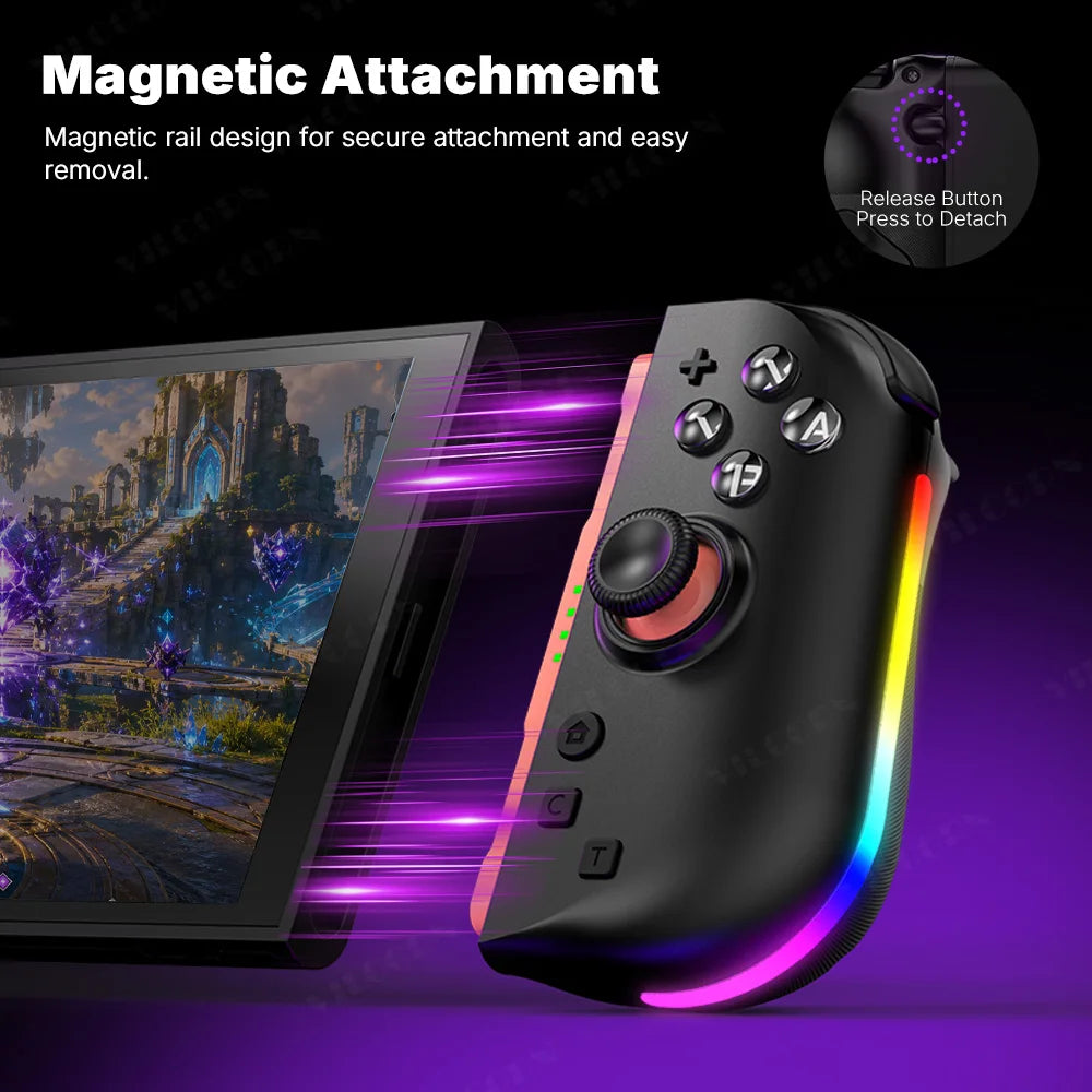 Wireless Controller for Switch 2 with Hall Effect Joysticks