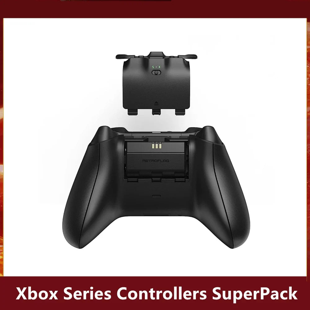 RETROFLAG Gaming Accessories SuperPack for Xbox Series Controller with Rechargeable Xbox Series Controllers