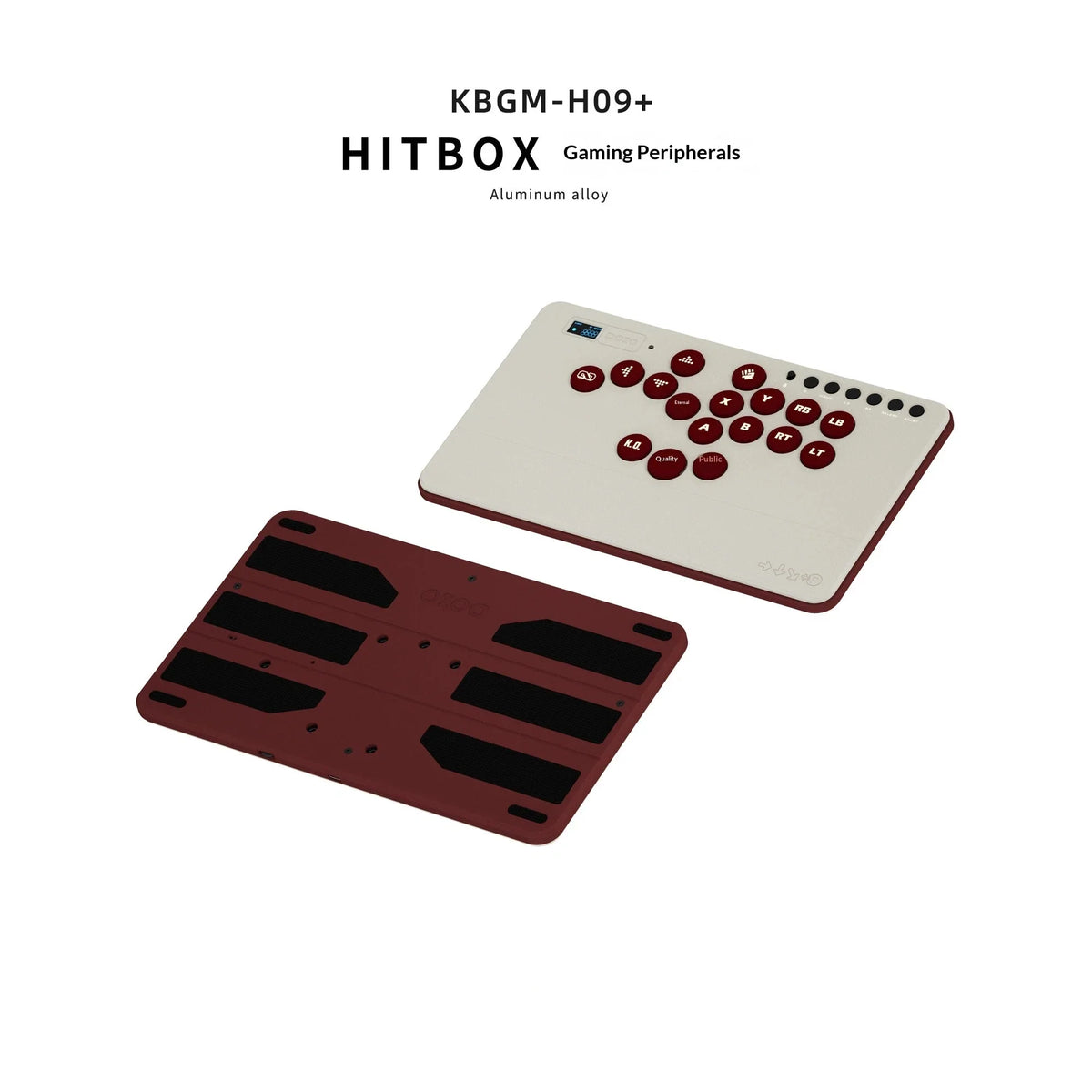 Keyboard Doio Hitbox Aluminum Alloy Mechanical Switch Game Keypad Kbgm H09+ Stickless Fighting Controller For Ps5 Switch Steam
