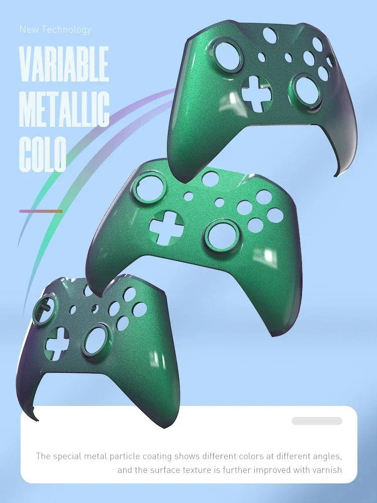 DATA FROG Xbox One S/X Controller Chameleon Faceplate Shell