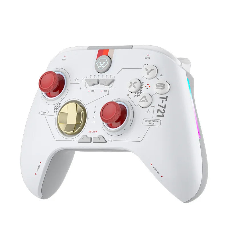 Aolion Gamepad Bluetooth Wired Hall Linear Trigger Vibration Sensation Ultra-Large Capacity Gaming Controller For Esports Player