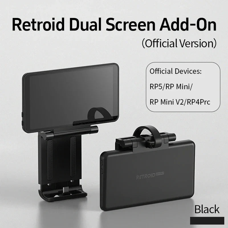 Retroid Pocket 4 Pro Dual Screen Add-on, 5.5-inch OLED Back Clip