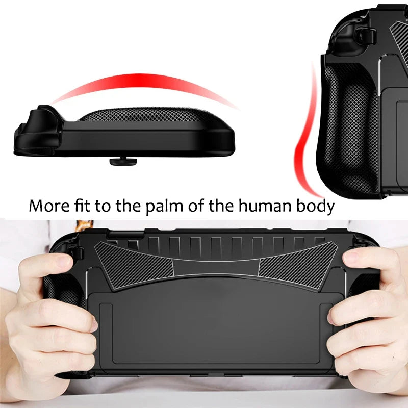 Dockable TPU Case for Nintendo Switch 2 Ergonomic Grip Shell