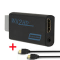 Wii to HDMI Converter Adapter with 720p or 1080p Output