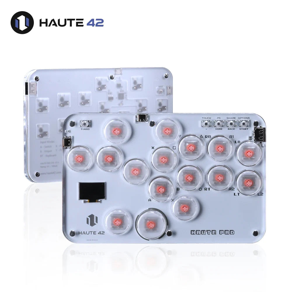 Haute42 S Series Mini Hitbox Controller for PC/PS4/PS3/Switch