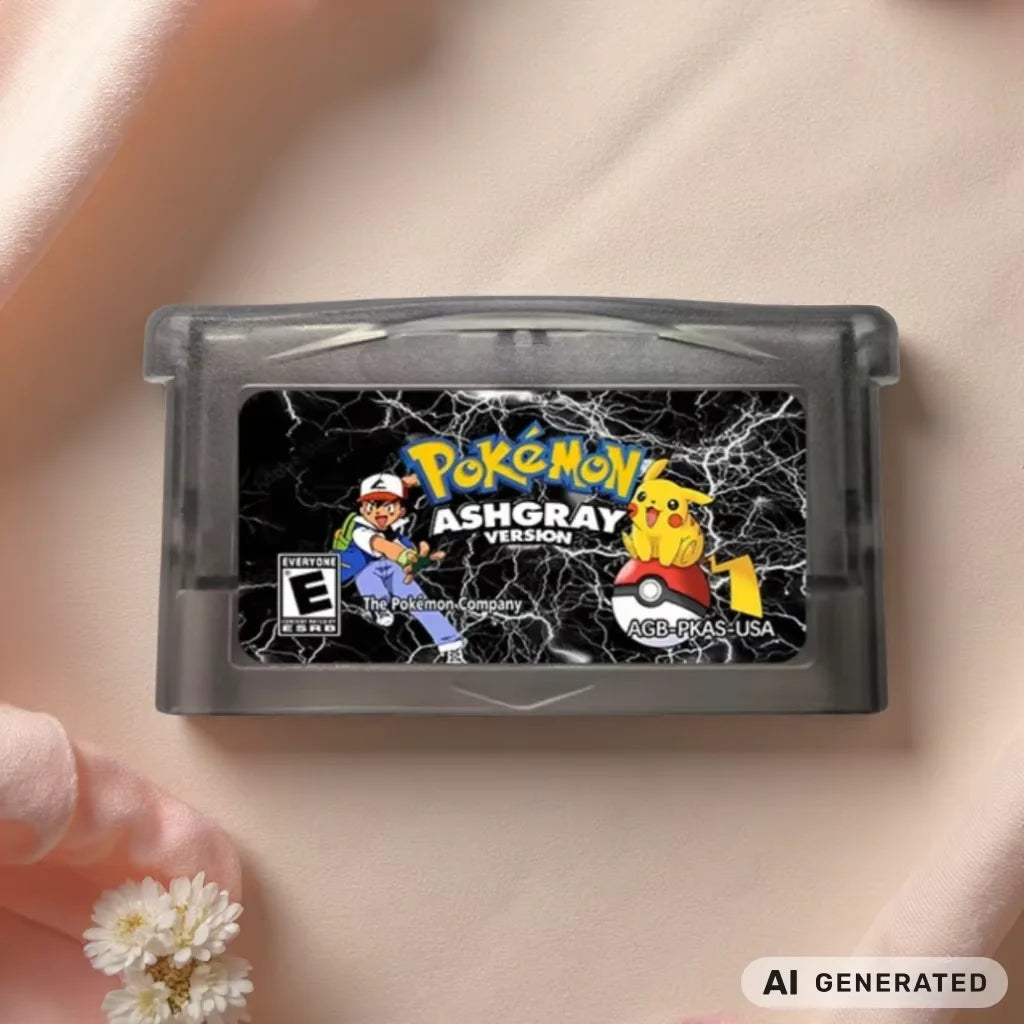 Pokémon GBA RTC Reproduction Cartridge, English Game Styles