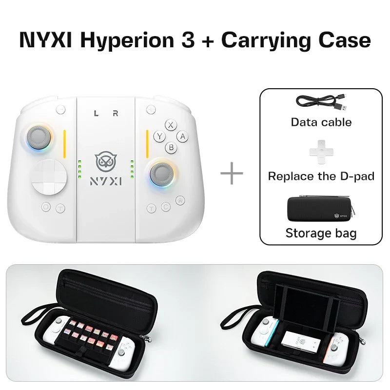 NYXI Hyperion 3 Wireless Joypad for Switch 2, Hall Joystick Magnetic Controller