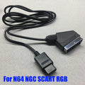 For N64 NGC SFC AV Cord For Nintendo Super Gamicom Gamecube Console Video Cable Extention Line 1.8m RGB Scart Cable