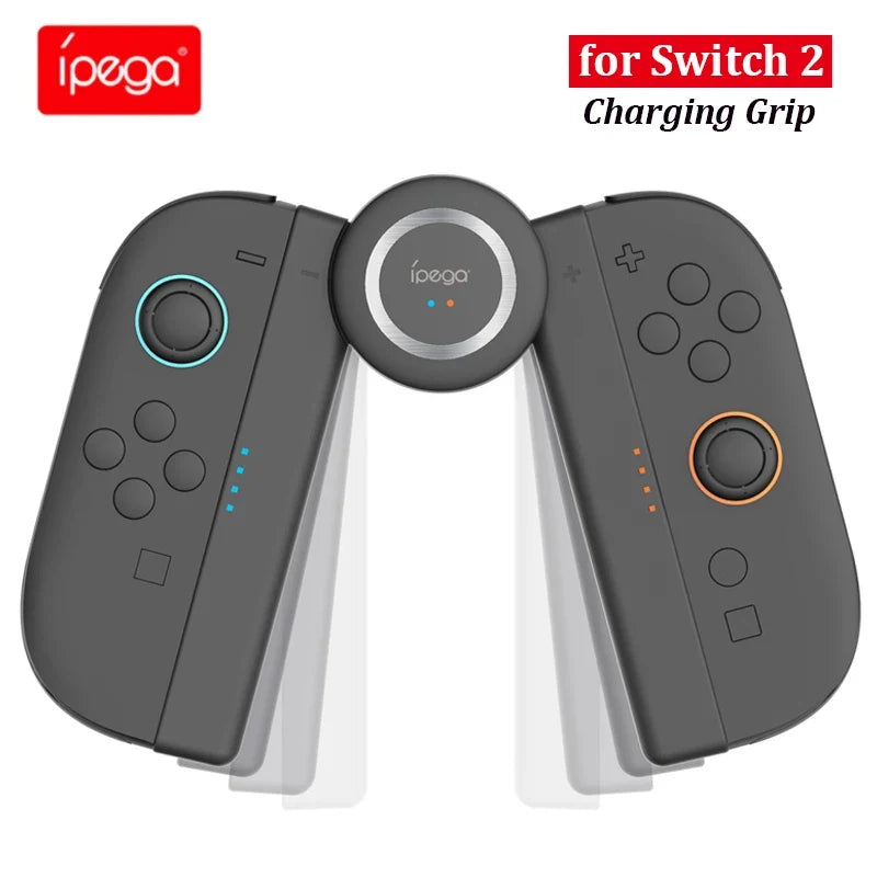Charger Grip Bracket for Nintendo Switch 2 Joycon Controller Portable Adjustable Grip Charging Station for Switch 2 Game Accesso