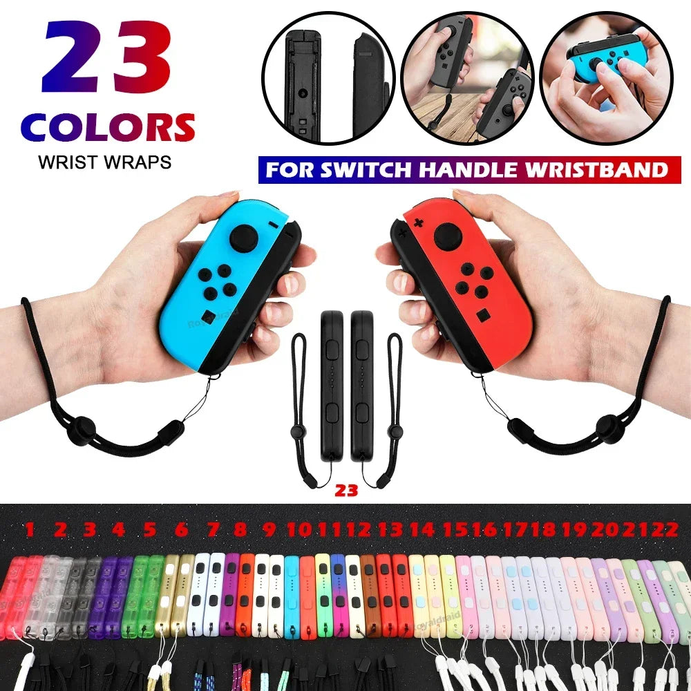 Joy-Con Wrist Strap for Switch & Switch OLED, Left and Right Pair