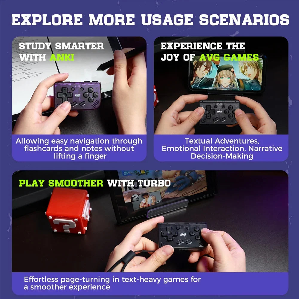 IINE Pocket Mini Controller for Switch 2, Switch, PC, Phone