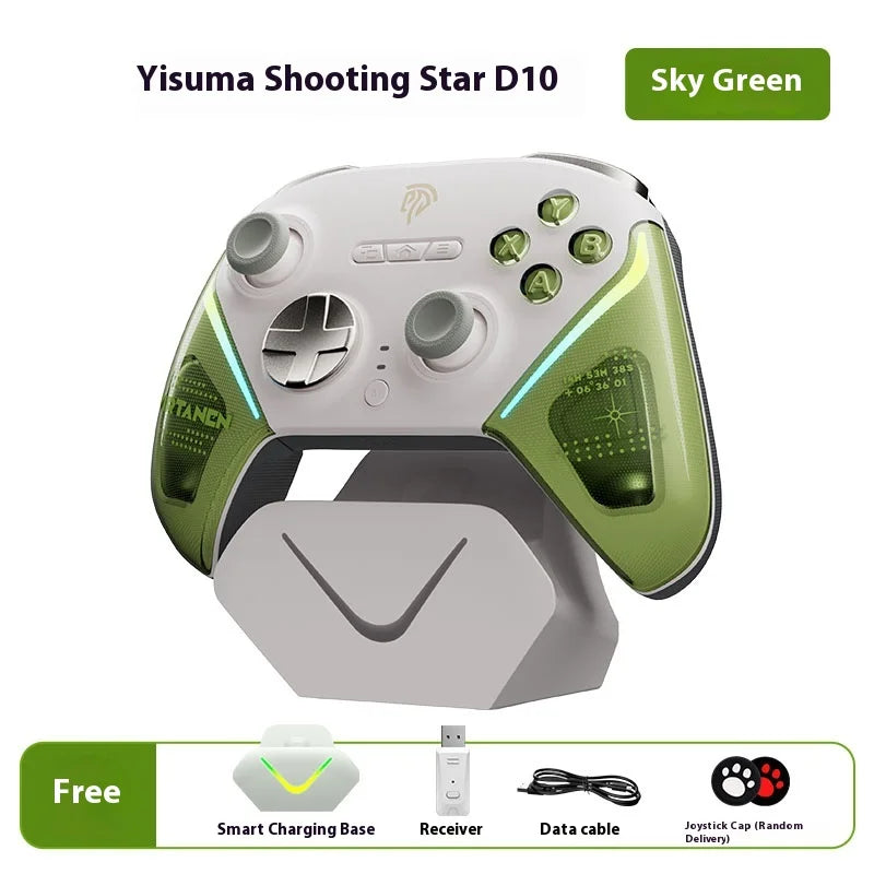EasySMX D10 TMR Stick Wireless Gamepad for PC, Switch, Steam