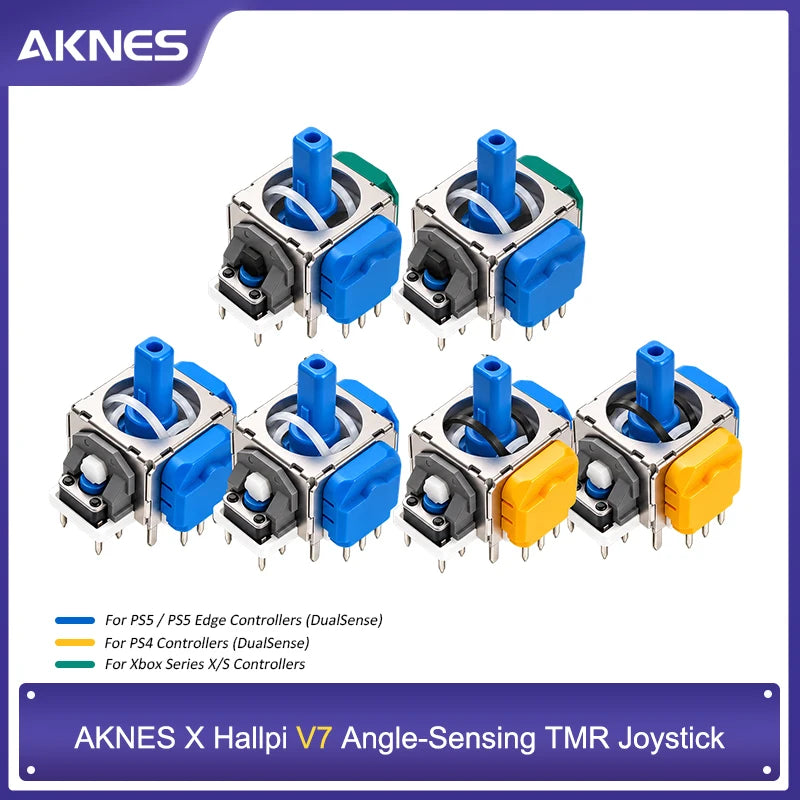 AKNES HALLPI V7 TMR Joystick for PS4 Controller Repair