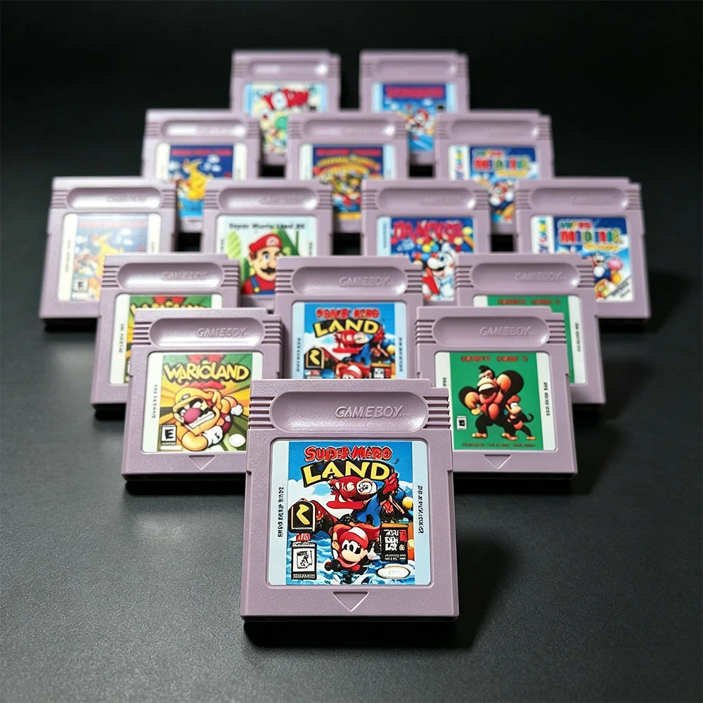 USA Version GBC 16 Bit Retro Game Cartridge & Game Card Mario Series Wario Land Donkey Kong Yoshi For Game Boy Color GBA Console