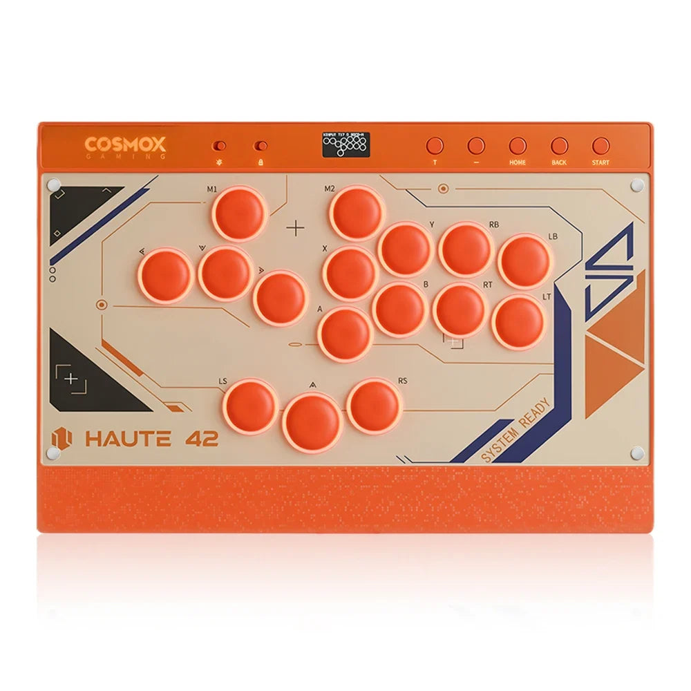 Haute42 C16 Magnetic Hitbox Leverless Arcade Stick Controller For Ps4 /PS5/Switch Button Rim Stickless Hitbox Fightstick