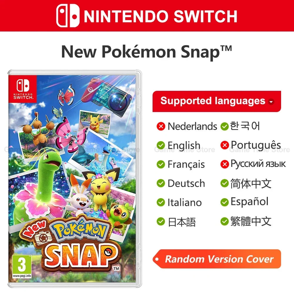 New Pokemon Snap for Nintendo Switch - Physical Game Card