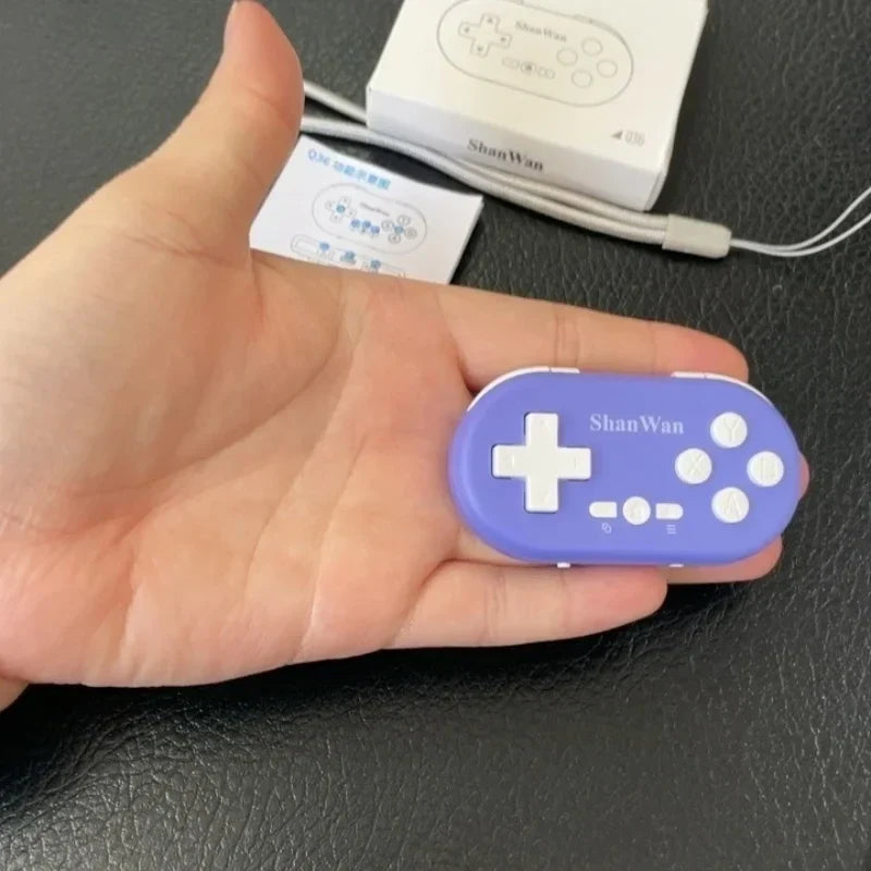 2024 New Shanwan Lightweight Mini Wireless Bluetooth Collectible Game Controller Portable Multi Platform Wireless Connectivity